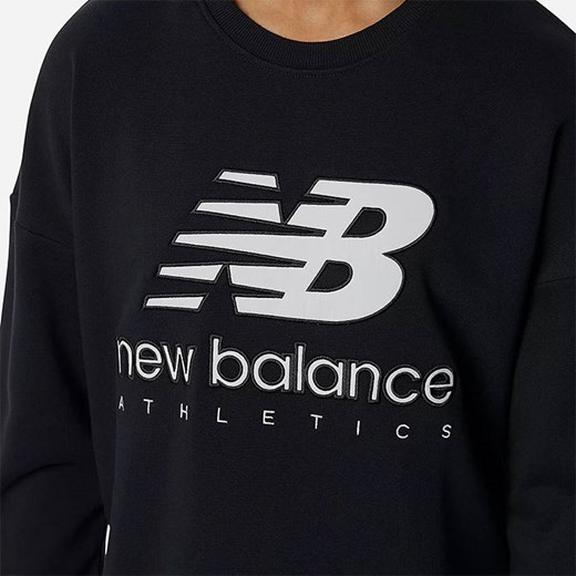 Bluza damska New Balance Athletics Amplified Fleece Crew WT21500BK New Balance S sneakerstudio.pl