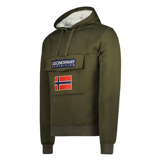 Bluza "Gadrien" w kolorze khaki Geographical Norway L wyprzedaż Limango Polska