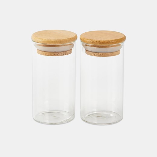 Sinsay - Pojemniki do przechowywania 2 pack - Beżowy Sinsay Jeden rozmiar Sinsay