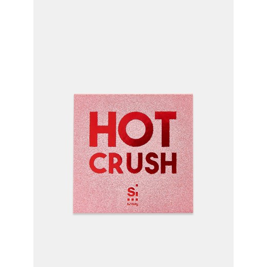 Sinsay - Paleta cieni do powiek Hot Crush - Czerwony Sinsay Jeden rozmiar Sinsay