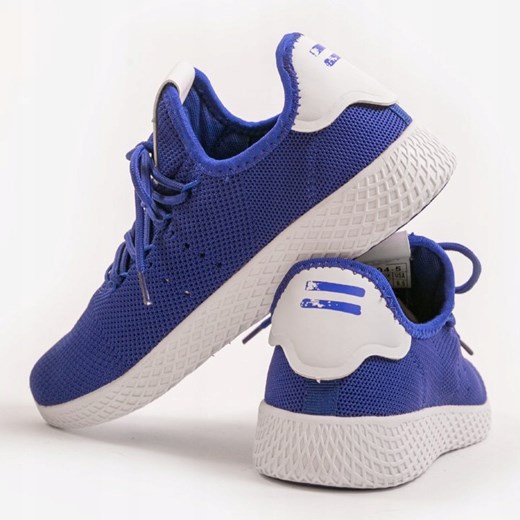 Niebieskie obuwie sportowe F04-5 38 ButyModne.pl wyprzedaż