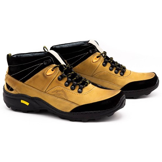 Olivier Buty męskie zimowe 139GT żółte Olivier 43 ButyModne.pl