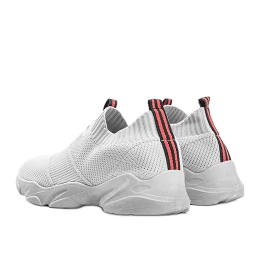 Szare sneakersy sportowe Justice 36 ButyModne.pl
