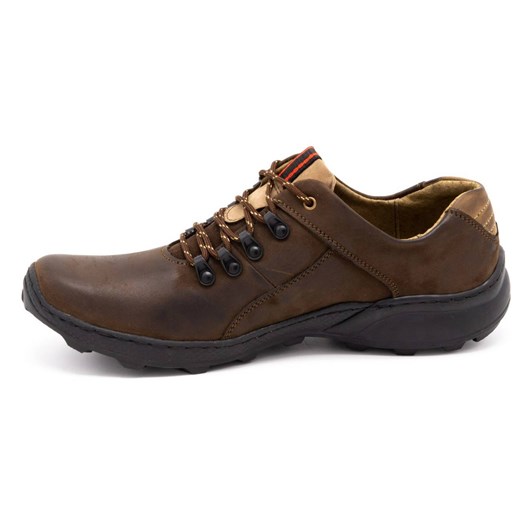 Olivier Męskie buty trekkingowe 296GT brązowe Olivier 45 ButyModne.pl