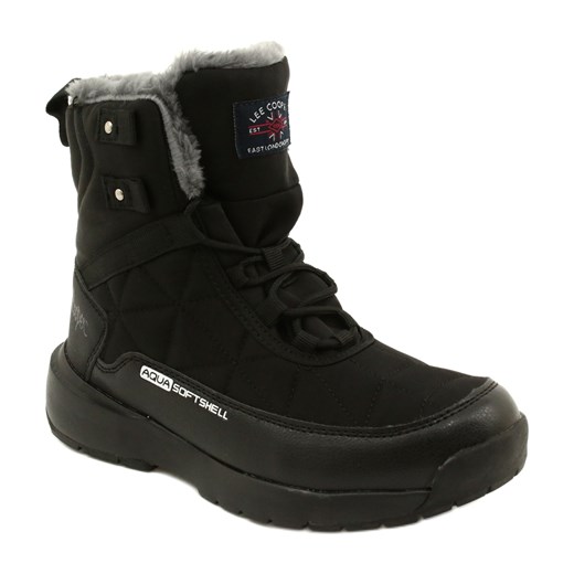 Buty Na Futerku Softshell Lee Cooper LCJ-21-17-0590L czarne Lee Cooper 40 okazja ButyModne.pl