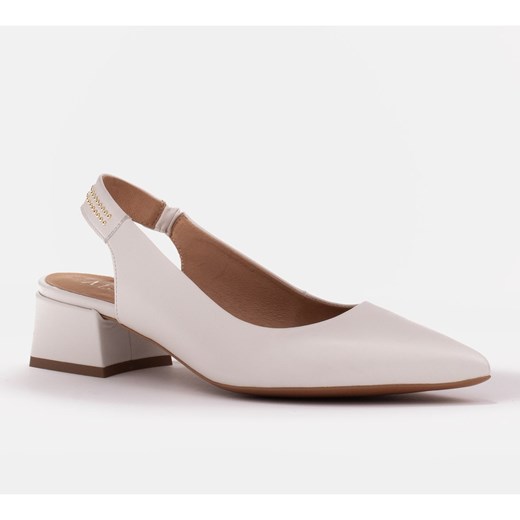 Marco Shoes Białe sandały z jetami Marco Shoes 39 ButyModne.pl