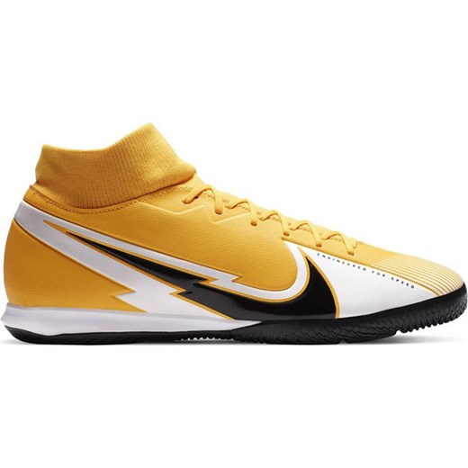 Buty piłkarskie Nike Mercurial Superfly 7 Academy Ic AT7975 801 żółte żółcie Nike 44 ButyModne.pl