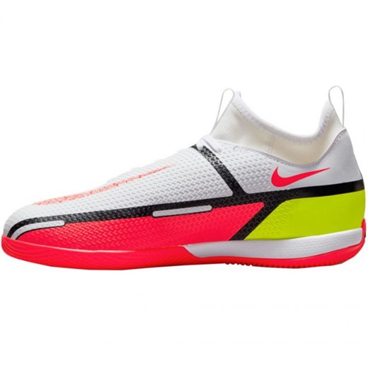 Buty halowe Nike Phantom GT2 Academy Df Ic Jr DC0815-167 białe białe Nike 33 ButyModne.pl