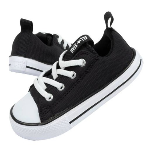 Trampki Converse Jr 763537C czarne Converse 24 ButyModne.pl