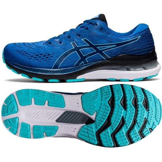 Buty do biegania Asics Gel-Kayano 28 M 1011B189 402 niebieskie 44 ButyModne.pl