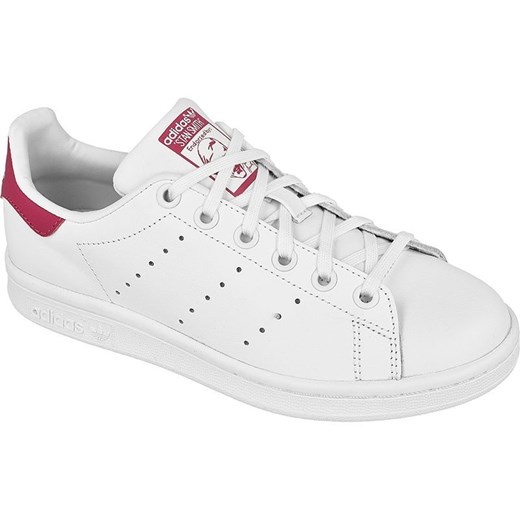 Buty adidas Originals Stan Smith Jr B32703 białe ze sklepu ButyModne.pl w kategorii Buty sportowe dziecięce - zdjęcie 134828633