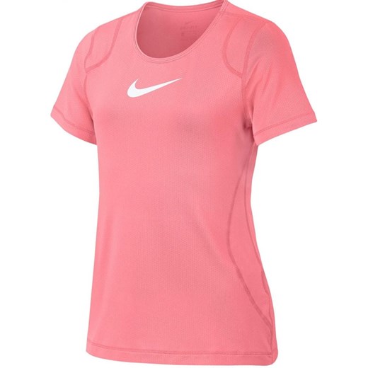 Nike koszulka dziecięca Pro M różowa Nike M Mall
