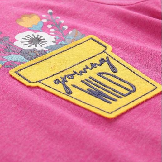 ALPINE PRO Koszulka dziewczęca Garo 3 92 - 98 różowa Alpine Pro 92 - 98 Mall wyprzedaż