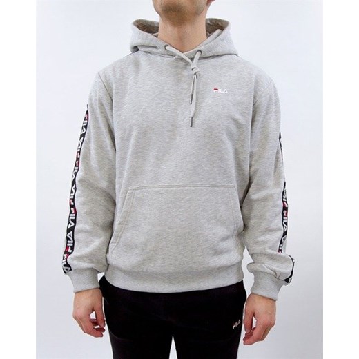 Bluza Fila MEN DAVID TAPED HOODY (687023-B13) LIGHT GREY MELANGE Fila M wyprzedaż Street Colors