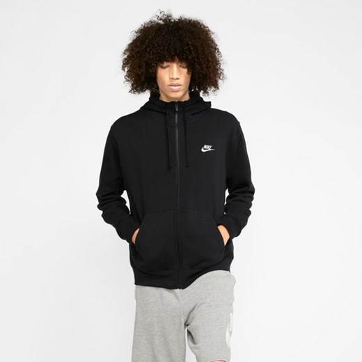 Bluza Nike Sportswear Club Fleece (BV2645-010) BLACK/BLACK/WHITE Nike M Street Colors