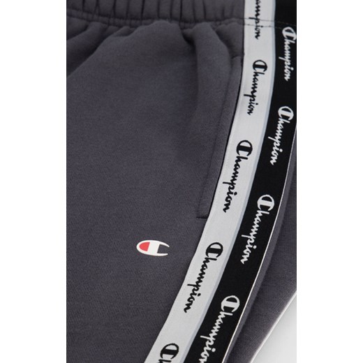 Spodnie Champion DOUBLE LOGO TAPE INSERT COTTON TERRY (216561) Dark Grey Champion M Street Colors