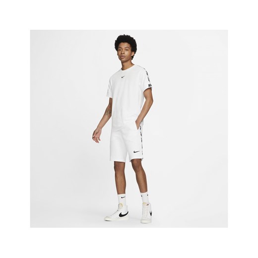 Koszulka NIKE SPORTSWEAR REPEAT TEE (DD4497-100) WHITE/BLACK Nike XL Street Colors