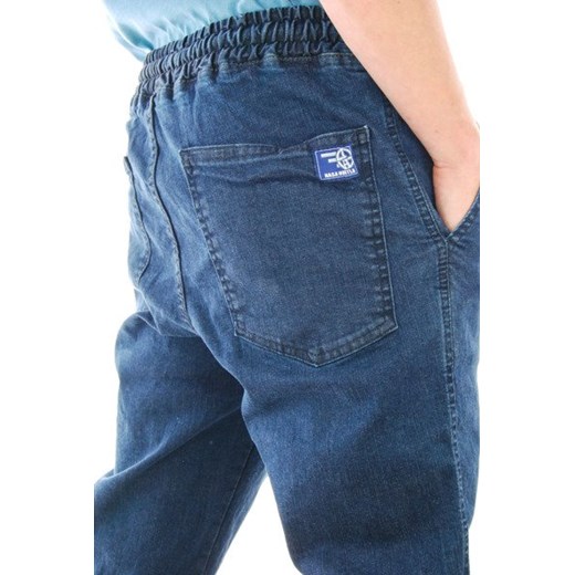 Spodnie Nasa Hustla Jogger Blue Jeans Nasa Hustla XL Street Colors okazyjna cena