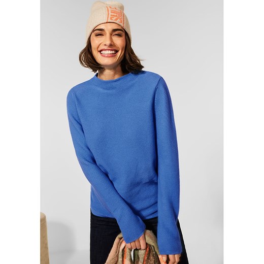 Sweter w kolorze niebieskim Cecil M Limango Polska promocyjna cena