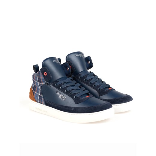 Trussardi Jeans Sneakersy "High Top" 43 okazyjna cena ubierzsie.com