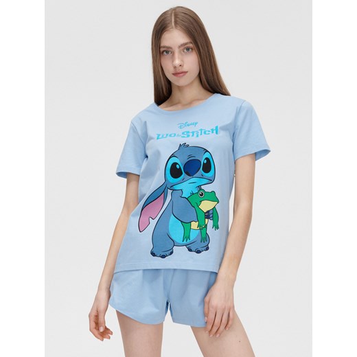 Cropp - Niebieska piżama Lilo & Stitch - Niebieski Cropp S Cropp