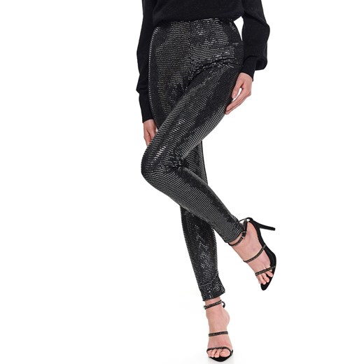 Połyskujące legginsy z cekinami Top Secret 38 Top Secret wyprzedaż
