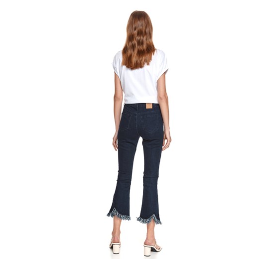 Spodnie jeansowe damskie rozszerzane 7/8 Top Secret 34 okazyjna cena Top Secret