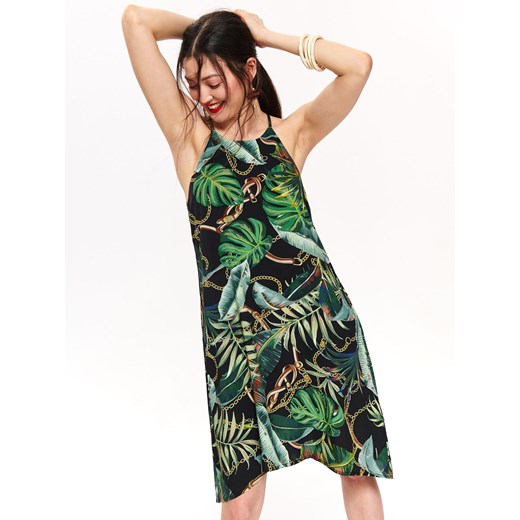 Sukienka damska w tropikalny wzór Top Secret 34 Top Secret wyprzedaż