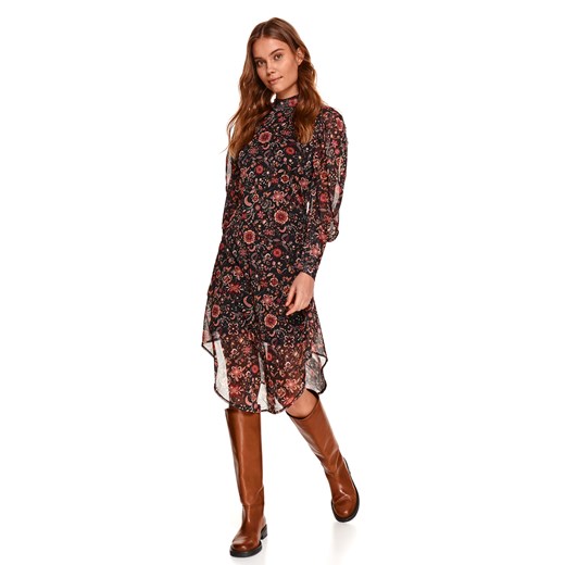 Tiulowa sukienka z asymetrycznym dołem Top Secret 38 Top Secret okazja