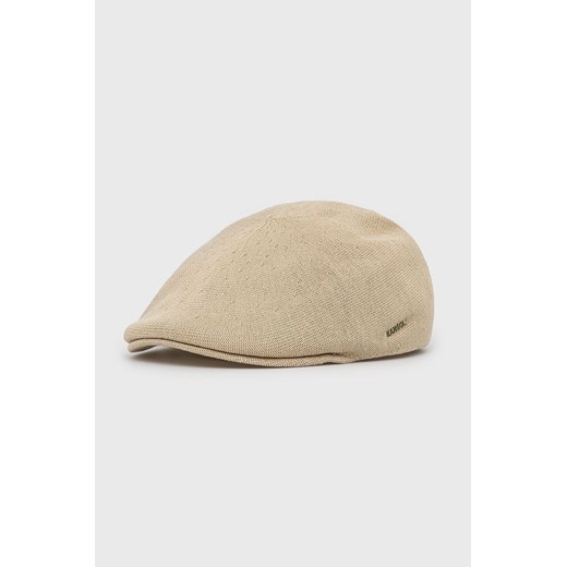 Kangol kaszkiet kolor beżowy ze sklepu ANSWEAR.com w kategorii Kaszkiety męskie - zdjęcie 134987151