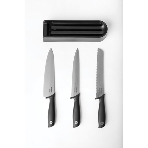 Brabantia zestaw noży z organizerem (3-pack) ze sklepu ANSWEAR.com w kategorii Akcesoria kuchenne - zdjęcie 134988913