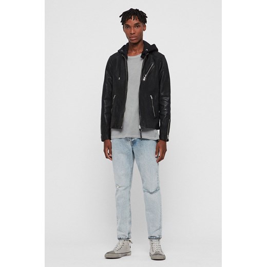 AllSaints - Kurtka skórzana Harwood Jacket L okazja ANSWEAR.com
