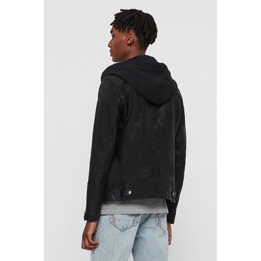 AllSaints - Kurtka skórzana Harwood Jacket XXL okazyjna cena ANSWEAR.com