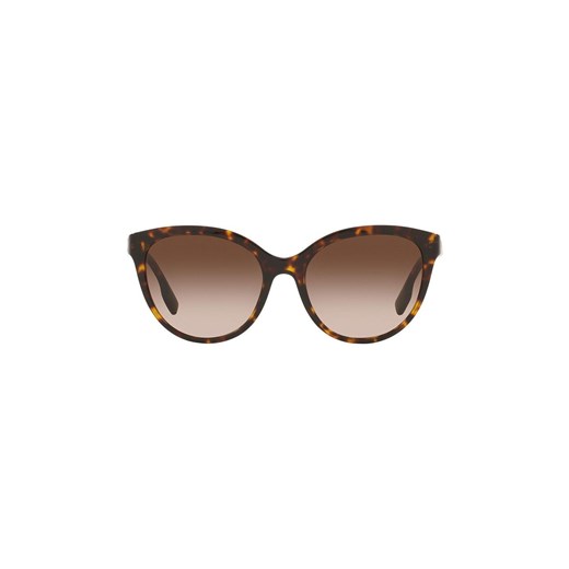 Burberry okulary przeciwsłoneczne damskie kolor brązowy Burberry 55 ANSWEAR.com