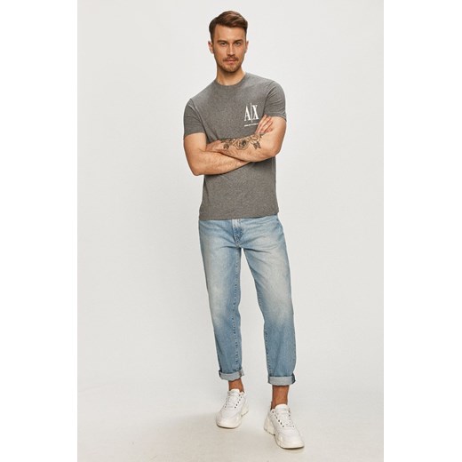 Armani Exchange – T-shirt 8NZTPH ZJH4Z NOS ze sklepu ANSWEAR.com w kategorii T-shirty męskie - zdjęcie 134995080