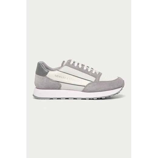 Armani Exchange – Buty kolor biały XUX083 XV263 ze sklepu ANSWEAR.com w kategorii Buty sportowe męskie - zdjęcie 134999771