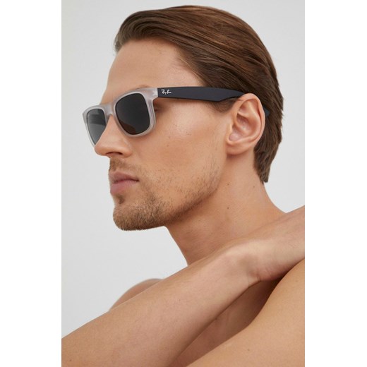 Ray-Ban – Okulary JUSTIN 0RB4165 ze sklepu ANSWEAR.com w kategorii Okulary przeciwsłoneczne damskie - zdjęcie 134999831