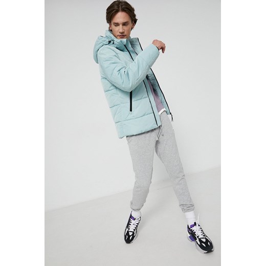 Tom Tailor Kurtka męska kolor zielony zimowa Tom Tailor XL okazyjna cena ANSWEAR.com