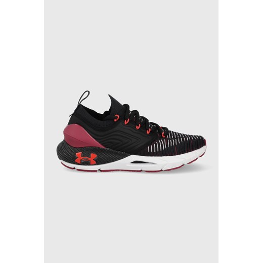 Under Armour buty do biegania Phantom 2 Intelliknit 3024155 kolor czarny na płaskim obcasie 3024155-601 ze sklepu ANSWEAR.com w kategorii Buty sportowe damskie - zdjęcie 135013463