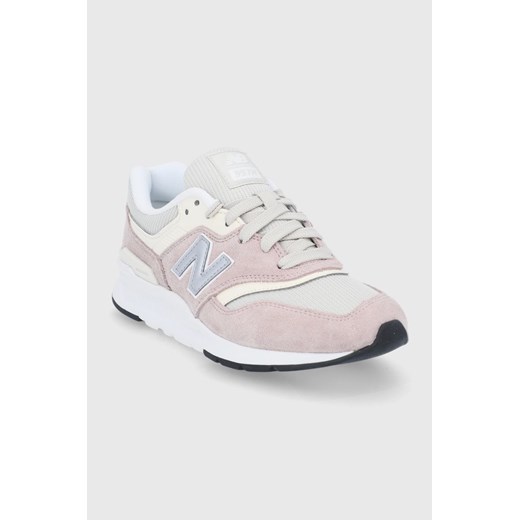 New Balance Buty CW997HTM kolor żółty na płaskiej podeszwie New Balance 36 okazyjna cena ANSWEAR.com