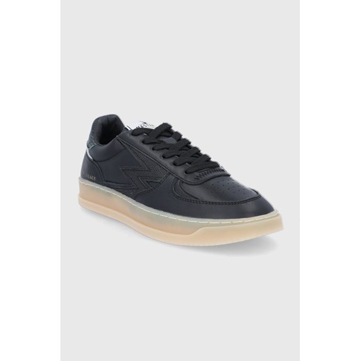 MOA Concept Buty skórzane kolor czarny na platformie Moa Concept 39 ANSWEAR.com okazyjna cena