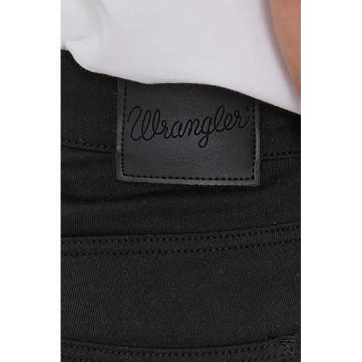 Wrangler Jeansy Future Black damskie high waist Wrangler 30/32 ANSWEAR.com