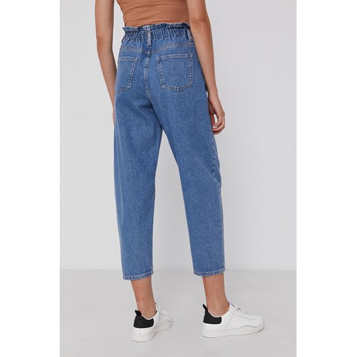 United Colors of Benetton Jeansy Shirley damskie high waist United Colors Of Benetton 27 ANSWEAR.com wyprzedaż