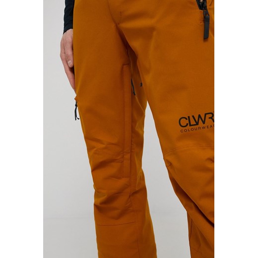 Colourwear spodnie męskie kolor pomarańczowy Colourwear M ANSWEAR.com promocja