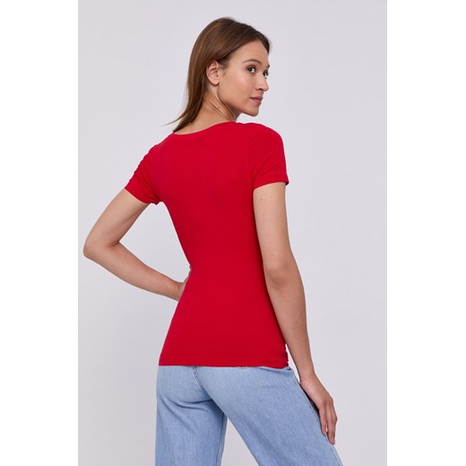 Love Moschino T-shirt damski kolor czerwony Love Moschino 36 okazja ANSWEAR.com