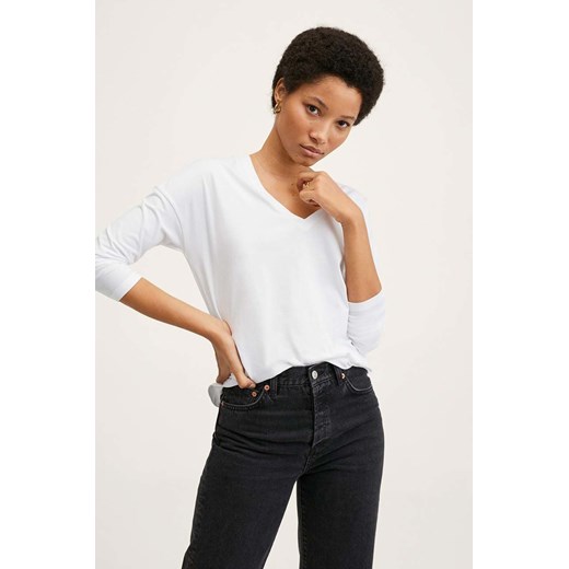Mango longsleeve bawełniany Sacov 2 Mango XS ANSWEAR.com