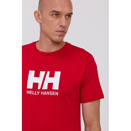 Helly Hansen t-shirt HH LOGO T-SHIRT 33979 ze sklepu ANSWEAR.com w kategorii T-shirty męskie - zdjęcie 135036773