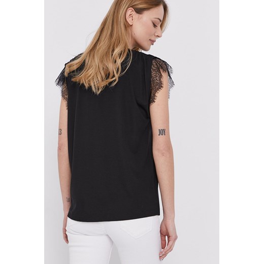 Nissa T-shirt damska kolor czarny Nissa 40 wyprzedaż ANSWEAR.com