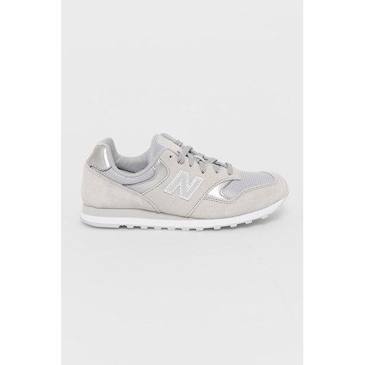 New Balance Buty WL393MET kolor szary na płaskiej podeszwie New Balance 36 ANSWEAR.com promocyjna cena