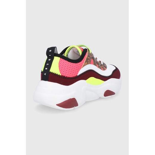 Sisley Buty kolor biały na płaskiej podeszwie Sisley 40 ANSWEAR.com okazyjna cena
